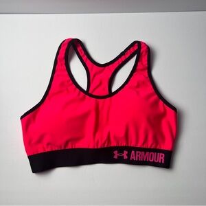 Under Armour Women's Bright Pink Sports Bra
